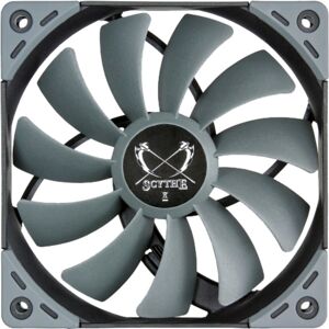 Scythe Kaze Flex 120 Silm Computerkabinet Køler 12 cm Grå, Sag fan