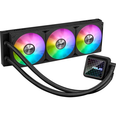 Asus Prime LC 360 ARGB Computerkabinet Alt-i-en væskekøler 12 cm Sort, Vandkøling Asus Prime LC 360 ARGB Computerkabinet Alt-i-en væskekøler 12 cm Sort, Vandkøling