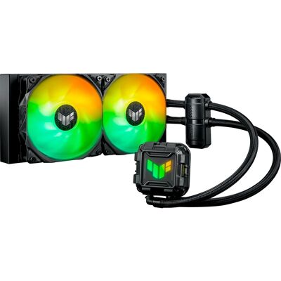 Asus TUF GAMING LC II 240 ARGB Processor Væskekølingssæt 12 cm Sort, Vandkøling Asus TUF GAMING LC II 240 ARGB Processor Væskekølingssæt 12 cm Sort, Vandkøling