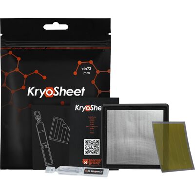 Thermal Grizzly KryoSheet 75x72 mm, Termiske puder Thermal Grizzly KryoSheet 75x72 mm, Termiske puder