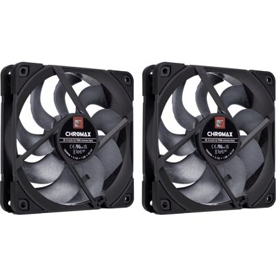 Noctua NF-A12x25 G2 PWM Sx2-PP chromax.black, Sag fan Noctua NF-A12x25 G2 PWM Sx2-PP chromax.black, Sag fan