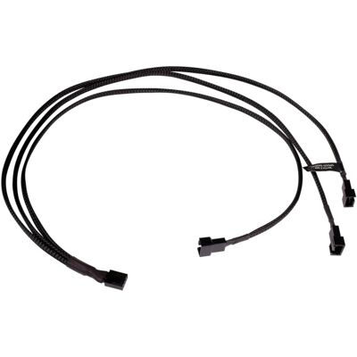 Alphacool Y-kabel splitter 4-pin til 3x 4-pin PWM, 60 cm Alphacool Y-kabel splitter 4-pin til 3x 4-pin PWM, 60 cm
