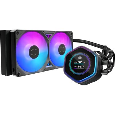 Cooler Master MasterLiquid 240 Atmos II LCD ARGB, Vandkøling Cooler Master MasterLiquid 240 Atmos II LCD ARGB, Vandkøling