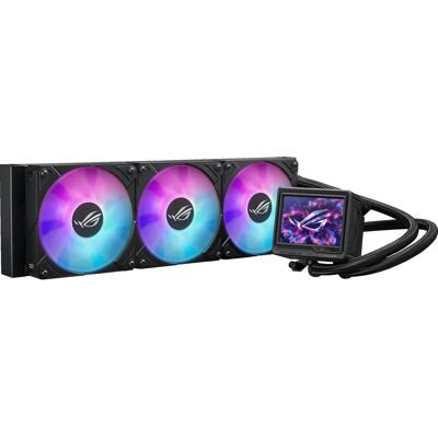 Asus ROG Ryujin III 360 ARGB Extreme Computerkabinet Alt-i-en væskekøler 12 cm Sort, Vandkøling Asus ROG Ryujin III 360 ARGB Extreme Computerkabinet Alt-i-en væskekøler 12 cm Sort, Vandkøling