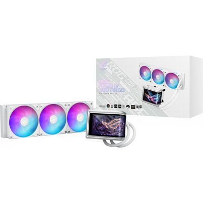 Asus ROG RYUO IV 360 ARGB WHT, Vandkøling Asus ROG RYUO IV 360 ARGB WHT, Vandkøling