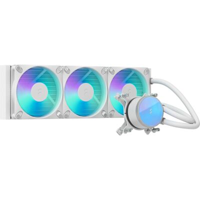 Fractal Design Radius 360 RGB White, Vandkøling Fractal Design Radius 360 RGB White, Vandkøling