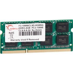 G.Skill 4GB DDR3-1066 SQ MAC hukommelsesmodul 1 x 4 GB 1066 Mhz