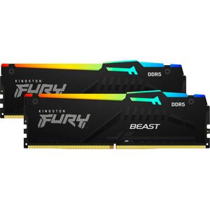 Kingston FURY Beast RGB hukommelsesmodul 32 GB 2 x 16 GB DDR5 6000 Mhz