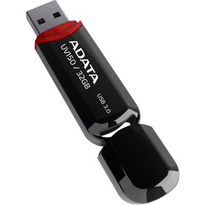 ADATA 32GB DashDrive UV150 USB-nøgle USB Type-A 3.2 Gen 1 (3.1 Gen 1) Sort, USB-stik