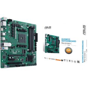 Asus PRO B550M-C/CSM AMD B550 Stik AM4 micro ATX, Bundkort Asus PRO B550M-C/CSM AMD B550 Stik AM4 micro ATX, Bundkort