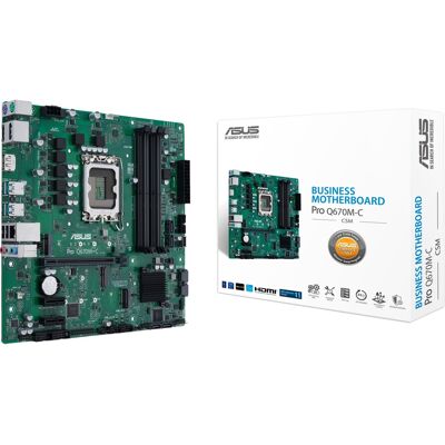Asus PRO Q670M-C-CSM Intel Q670 LGA 1700 micro ATX Asus PRO Q670M-C-CSM Intel Q670 LGA 1700 micro ATX