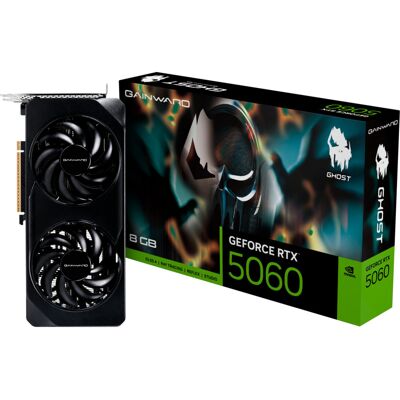 Gainward GeForce RTX 5060 Ghost 8GB, Grafikkort Gainward GeForce RTX 5060 Ghost 8GB, Grafikkort