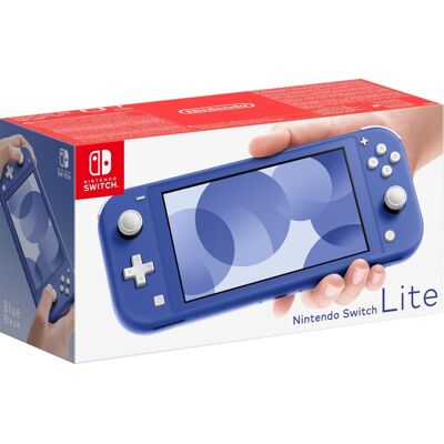 Nintendo Switch Lite bærbar spilkonsol 14 cm (5.5") 32 GB Berøringsskærm Wi-Fi Blå, Spillekonsol Nintendo Switch Lite bærbar spilkonsol 14 cm (5.5") 32 GB Berøringsskærm Wi-Fi Blå, Spillekonsol