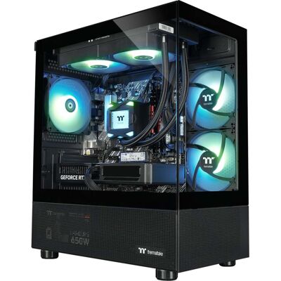 Thermaltake FTW V170A 5060Ti Black, Gaming PC Thermaltake FTW V170A 5060Ti Black, Gaming PC