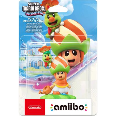 Nintendo amiibo Poplin & Prinz Florian, Spil figur Nintendo amiibo Poplin & Prinz Florian, Spil figur