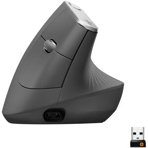 Logitech MX Vertical mus Højre hånd RF trådløs + Bluetooth Optisk 4000 dpi Logitech MX Vertical mus Højre hånd RF trådløs + Bluetooth Optisk 4000 dpi
