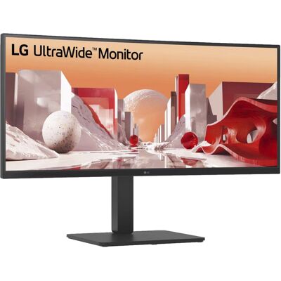 LG 34BA75QE-B computerskærm 86,4 cm (34") 3440 x 1440 pixel Wide Quad HD LCD Sort, LED-skærm LG 34BA75QE-B computerskærm 86,4 cm (34") 3440 x 1440 pixel Wide Quad HD LCD Sort, LED-skærm