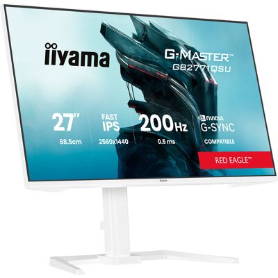 IIYAMA G-Master GB2771QSU-W1 Red Eagle, Gaming Skærm IIYAMA G-Master GB2771QSU-W1 Red Eagle, Gaming Skærm