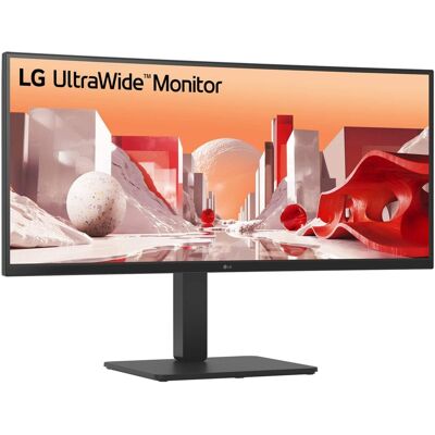 LG 34BA85QE-B computerskærm 86,4 cm (34") 3440 x 1440 pixel Wide Quad HD LCD Sort, LED-skærm LG 34BA85QE-B computerskærm 86,4 cm (34") 3440 x 1440 pixel Wide Quad HD LCD Sort, LED-skærm