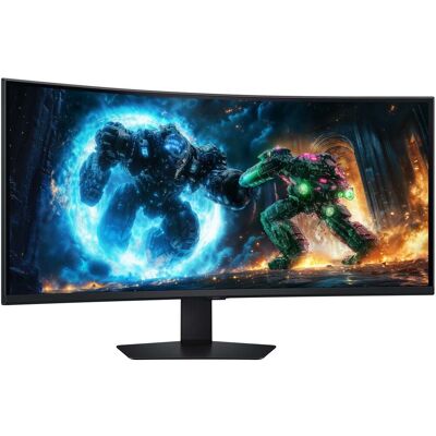 Samsung G75F computerskærm 101,6 cm (40") 5120 x 2160 pixel WUHD LCD Sort, Gaming Skærm Samsung G75F computerskærm 101,6 cm (40") 5120 x 2160 pixel WUHD LCD Sort, Gaming Skærm