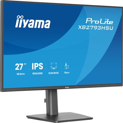 IIYAMA ProLite XB2793HSU-B1, LED-skærm IIYAMA ProLite XB2793HSU-B1, LED-skærm