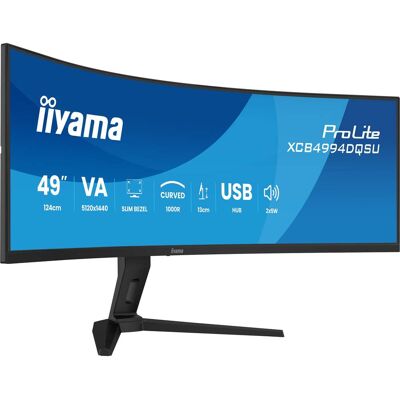 IIYAMA - ProLite XCB4994DQSU-B1 - 49 tommer - monitor IIYAMA - ProLite XCB4994DQSU-B1 - 49 tommer - monitor