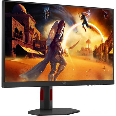 AOC G4 Q27G4ZR computerskærm 68,6 cm (27") 2560 x 1440 pixel Quad HD LED Sort, Rød, Gaming Skærm AOC G4 Q27G4ZR computerskærm 68,6 cm (27") 2560 x 1440 pixel Quad HD LED Sort, Rød, Gaming Skærm