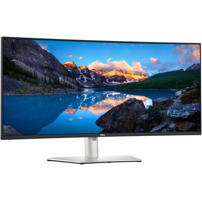 Dell UltraSharp U3824DW computerskærm 95,2 cm (37.5") 3840 x 1600 pixel Wide Quad HD+ LCD Sort, Sølv, LED-skærm Dell UltraSharp U3824DW computerskærm 95,2 cm (37.5") 3840 x 1600 pixel Wide Quad HD+ LCD Sort, Sølv, LED-skærm