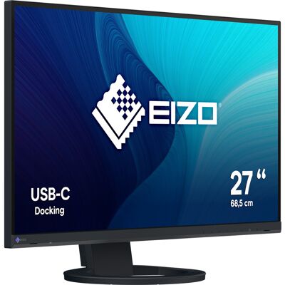 Eizo FlexScan EV2720S-BK computerskærm 68,6 cm (27") 2560 x 1440 pixel Quad HD LCD Sort, LED-skærm Eizo FlexScan EV2720S-BK computerskærm 68,6 cm (27") 2560 x 1440 pixel Quad HD LCD Sort, LED-skærm