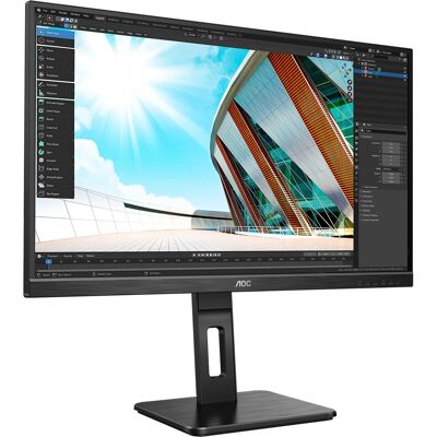 AOC P2 27P2Q computerskærm 68,6 cm (27") 1920 x 1080 pixel Fuld HD LED Sort, LED-skærm AOC P2 27P2Q computerskærm 68,6 cm (27") 1920 x 1080 pixel Fuld HD LED Sort, LED-skærm