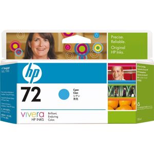 HP 72 DesignJet-blækpatron med 130 ml, cyan