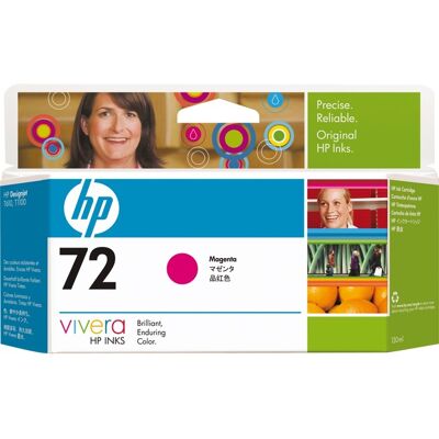 HP 72-blækpatron, 130 ml, magenta HP 72-blækpatron, 130 ml, magenta