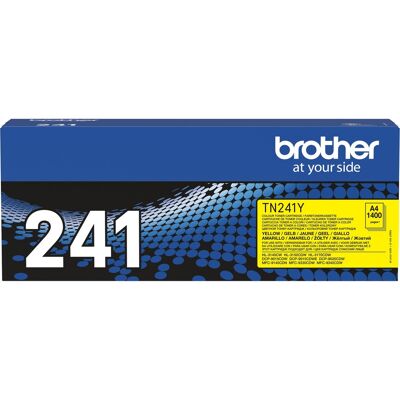 Brother TN-241Y tonerpatron 1 stk Original Gul Brother TN-241Y tonerpatron 1 stk Original Gul