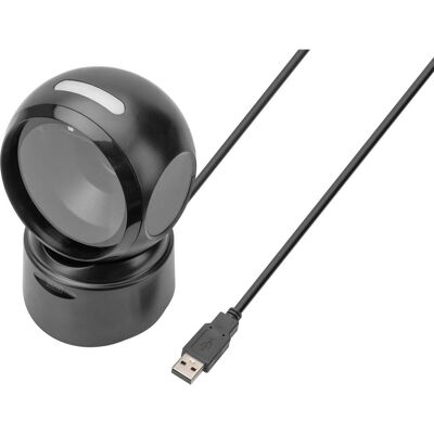 Digitus 1D 2D USB stregkodescanner til skrivebord Digitus 1D 2D USB stregkodescanner til skrivebord