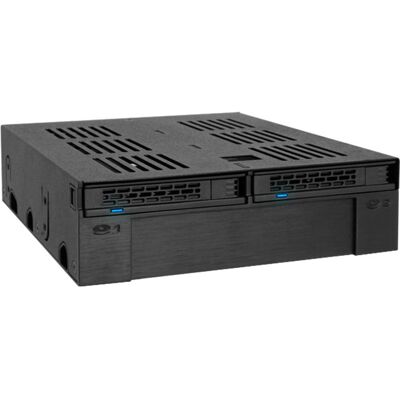 Icy Dock MB322SP-B drive bay panel Sort, Monteringsrammen Icy Dock MB322SP-B drive bay panel Sort, Monteringsrammen