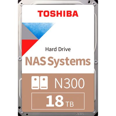 Toshiba N300 18 TB, Harddisk Toshiba N300 18 TB, Harddisk