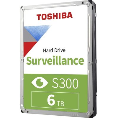 Toshiba S300 6 TB, Harddisk Toshiba S300 6 TB, Harddisk