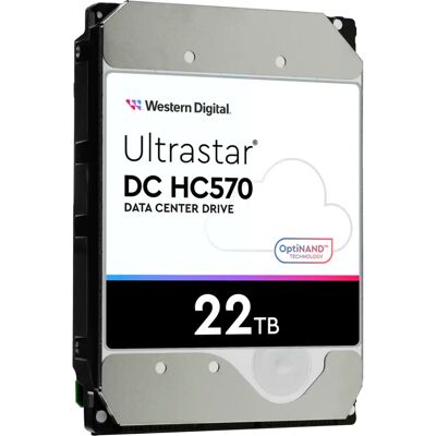 WD Ultrastar DC HC570 22TB, Harddisk WD Ultrastar DC HC570 22TB, Harddisk