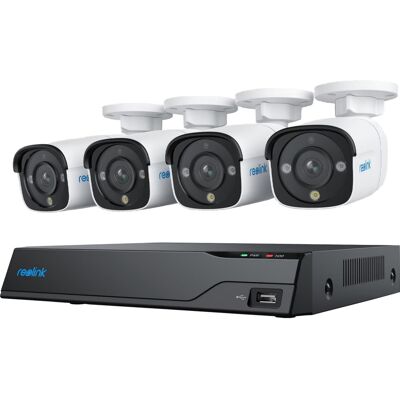 Reolink NVS8-8MB4 4K UltraHD PoE sikkerhedssystem Reolink NVS8-8MB4 4K UltraHD PoE sikkerhedssystem