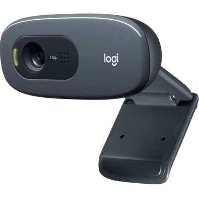 Logitech C270 HD webcam 3 MP 1280 x 720 pixel USB 2.0 Sort Logitech C270 HD webcam 3 MP 1280 x 720 pixel USB 2.0 Sort