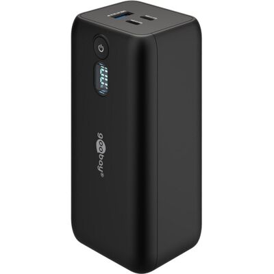 Goobay Laptop-powerbank 20.000 mAh med Power Delivery, Power Bank Goobay Laptop-powerbank 20.000 mAh med Power Delivery, Power Bank