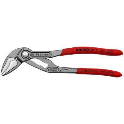 Knipex Cobra ES 87 51 180, 180mm, Rør, vand pumpe tang Knipex Cobra ES 87 51 180, 180mm, Rør, vand pumpe tang