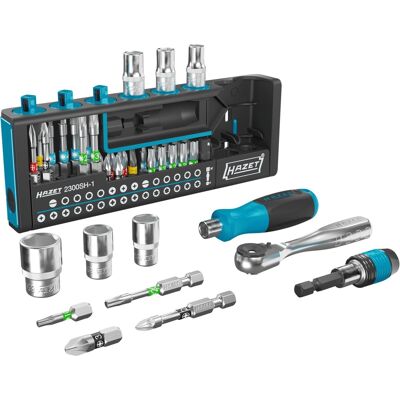 Hazet SmartHolder 2300SH-1, topnøgle- og bitsæt 1/4", Bit sæt Hazet SmartHolder 2300SH-1, topnøgle- og bitsæt 1/4", Bit sæt
