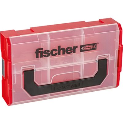 Fischer FIXtainer Opbevaringsboks Rektangulær Sort, Rød, Transparent Fischer FIXtainer Opbevaringsboks Rektangulær Sort, Rød, Transparent
