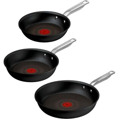 Tefal Pandesæt Experience Aluminium, 3 dele, Stegepande sæt Tefal Pandesæt Experience Aluminium, 3 dele, Stegepande sæt