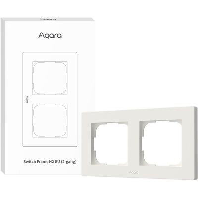 Aqara Switchramme H2 EU (2-Gang), Monteringsrammen Aqara Switchramme H2 EU (2-Gang), Monteringsrammen
