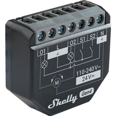 Shelly 2PM Gen4, Stafetter Shelly 2PM Gen4, Stafetter