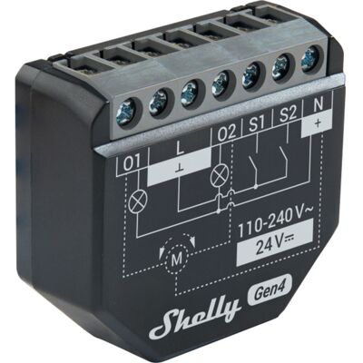 Shelly 2PM Gen4, Stafetter Shelly 2PM Gen4, Stafetter