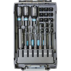 Makita Bore- og bit-sæt Impact Black, 31 dele, Boremaskine & bit sæt Makita Bore- og bit-sæt Impact Black, 31 dele, Boremaskine & bit sæt