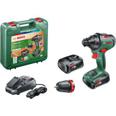 Bosch AdvancedDrill 18 - Trådløs bore-/skruemaskine - 2 hastigheder - 36 Nm - 18 V Bosch AdvancedDrill 18 - Trådløs bore-/skruemaskine - 2 hastigheder - 36 Nm - 18 V